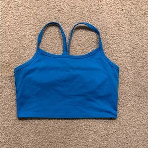 Aerie Blue Strap Crop Top